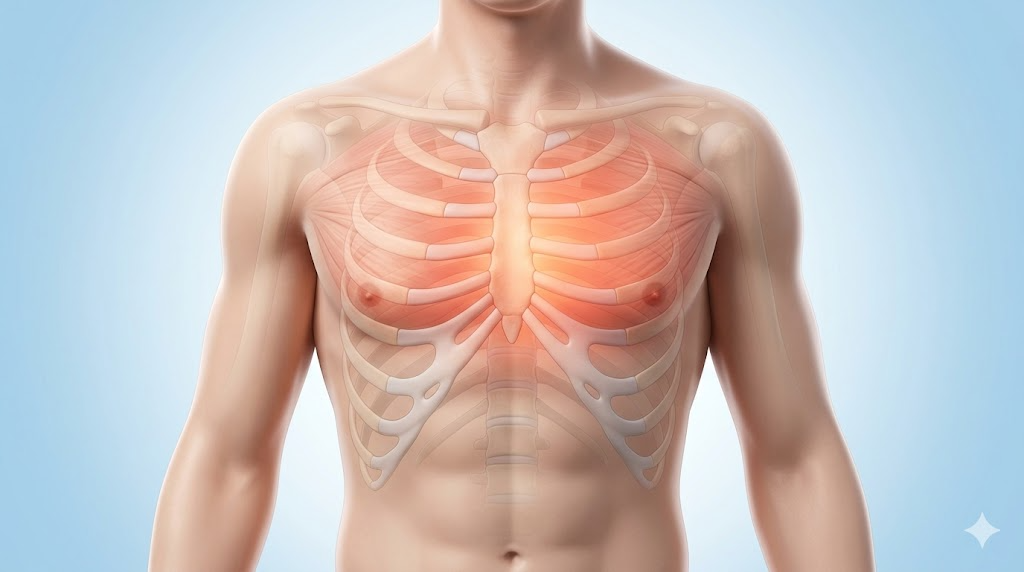 Chest pain is scary, but it isn't always your heart. Learn the most common chest pain causes — from muscle strain to acid reflux — and how a simple pain map can help you communicate more clearly with your doctor.