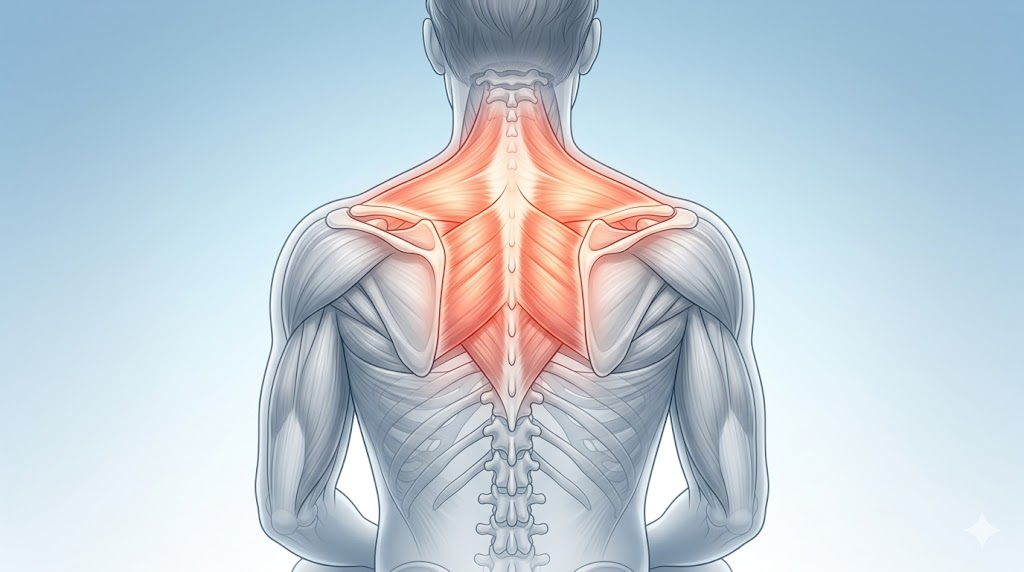 7 Causes of Upper Back Pain Between Your Shoulder Blades (And What to Do About It)